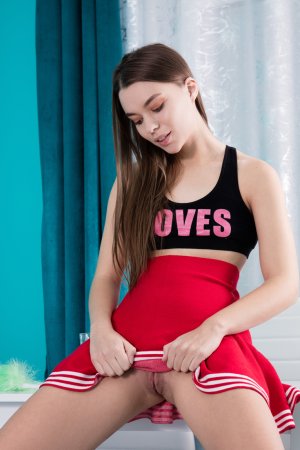 Agnia Mo starts clothed then strips bare in her bedroom tease showing all her curves — Agnia Mo #5